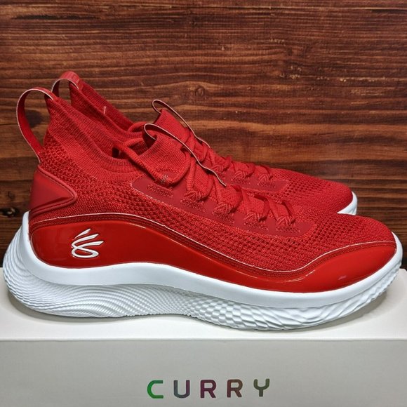 Under Armour Team Curry 8 Flow NM Men´s 13.5 Red White...